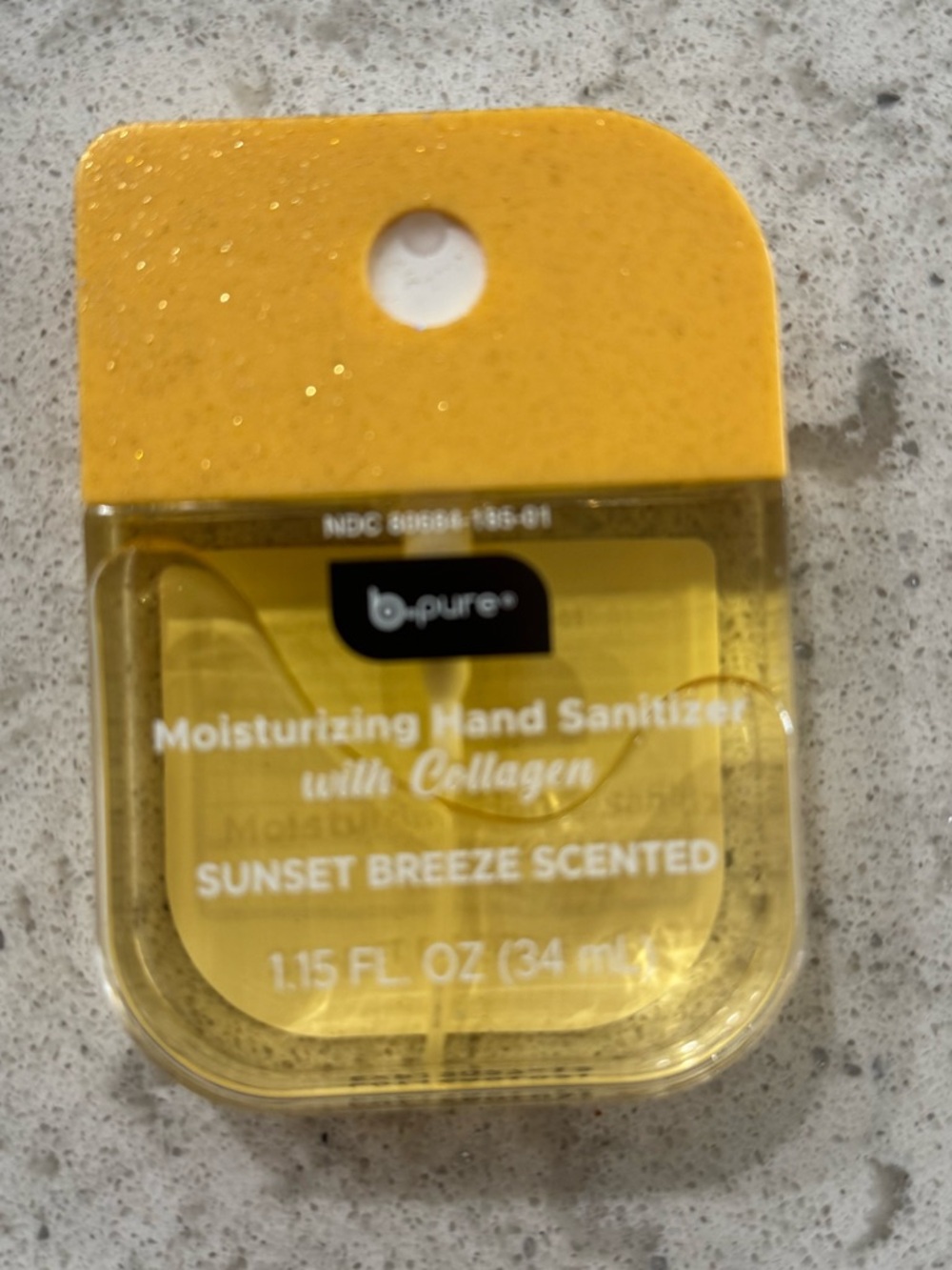 Sunset Breeze Hand Sanitizer – Collagen Infused Travel Size 1.15 oz - Picture 2 of 3